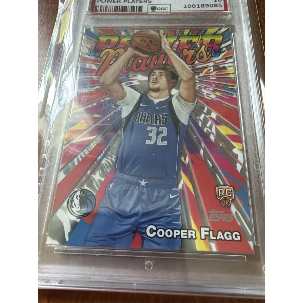 2025 Topps Power‎ Players Cooper Flagg Rookie #PP-16 Mavericks GEM MT 10